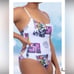 Swimnista James Peter Henry White One-Piece Bathing Suit | Size L