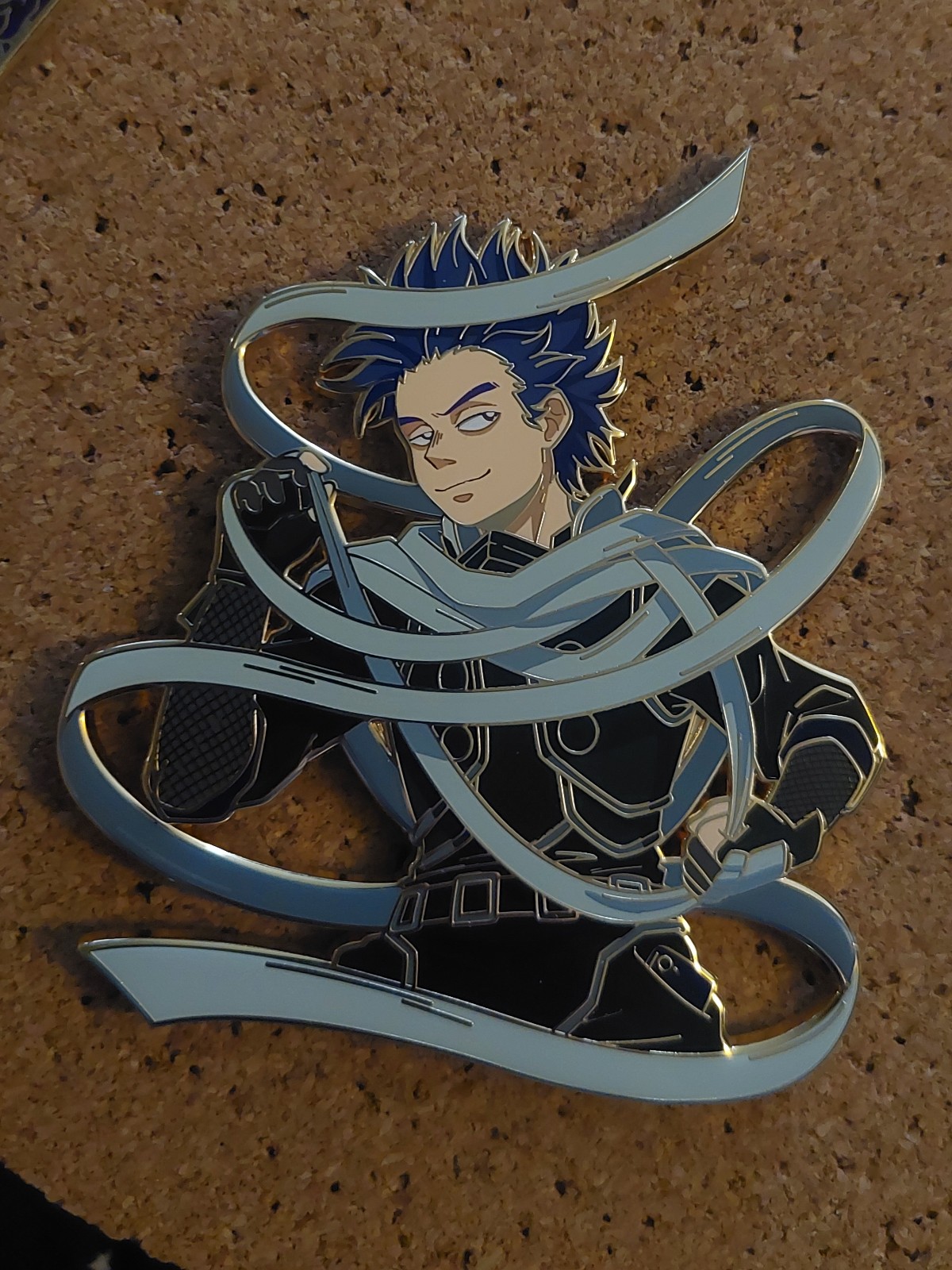 Piebaldpins Shinso gold Pin