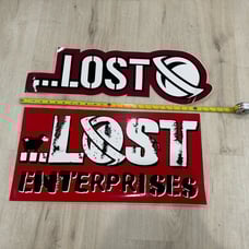 Massive Lost Enterprises Surf Skateboard Stickers set of 2