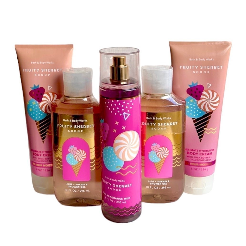 Bath and Body Works Fruity Sherbet Scoop Body Care