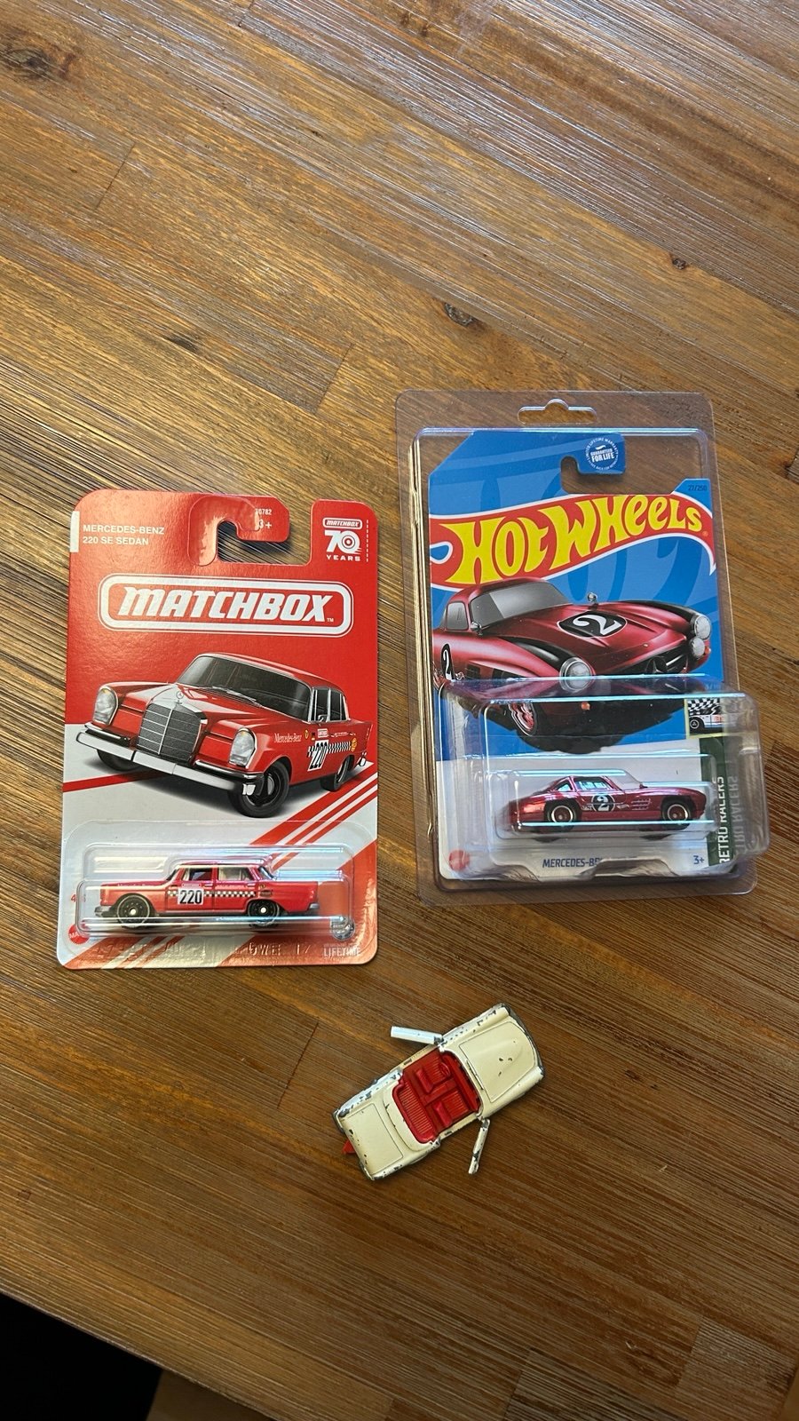 Hot Wheels STH Mercedes and Vintage