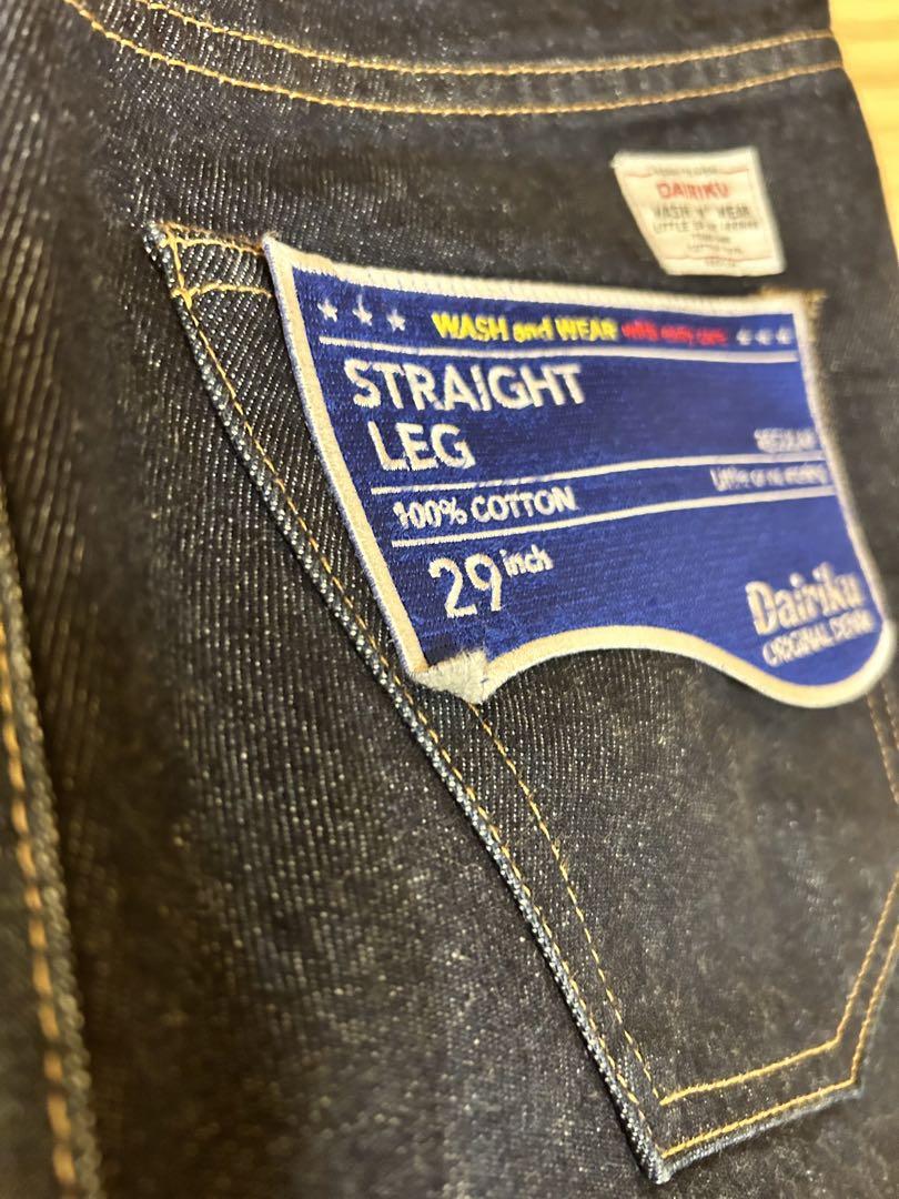 Dairiku Straight Denim pants 29inch