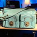 Coach Mandy Legacy Shoulder Bag Pond Blue Leather Medium Vintage
