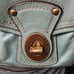 Coach Mandy Legacy Shoulder Bag Pond Blue Leather Medium Vintage