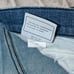 AYR Women's The POP Jeans frayed Crop Denim Jeans in blue size 34S