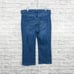 AYR Women's The POP Jeans frayed Crop Denim Jeans in blue size 34S