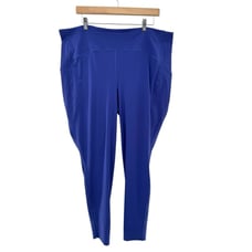 LULULEMON Swift Speed High Rise Symphony Blue Active Workout Leggings Size 20