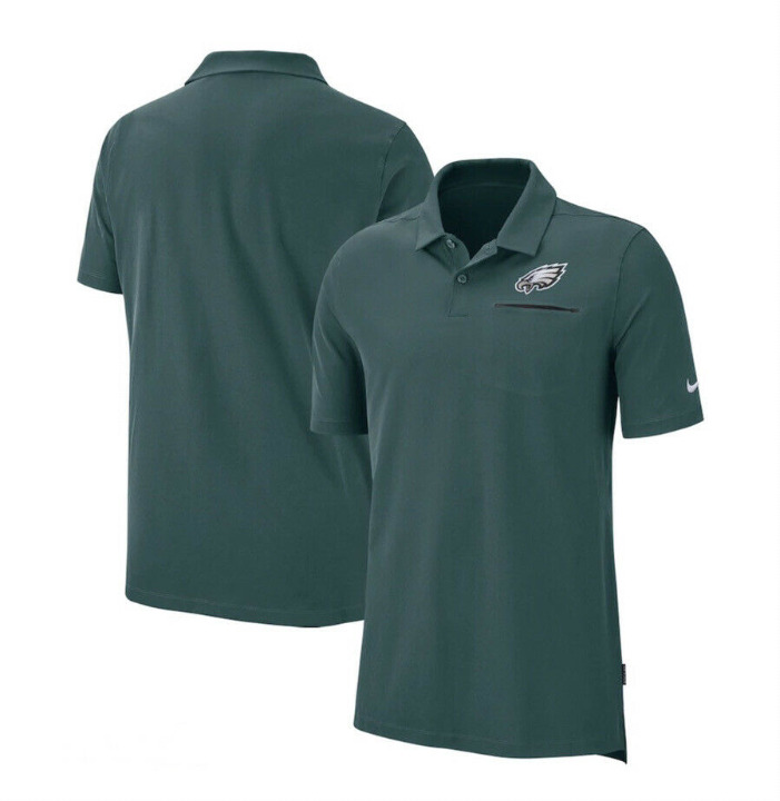 Nike Philadelphia Eagles Sideline Elite Performance Coach Polo 2XL AO3893-339