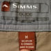 SIMMS Fishing Product Guide Series Water Resistant Shorts Mens Size M W/ Pockets
