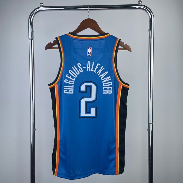 Shai Gilgeous-Alexander Oklahoma City Thunder Blue Home Jersey