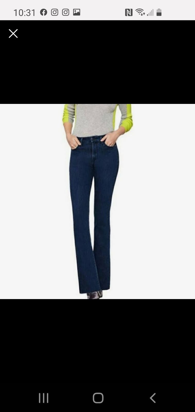 Bcbgmaxazria flare jeans