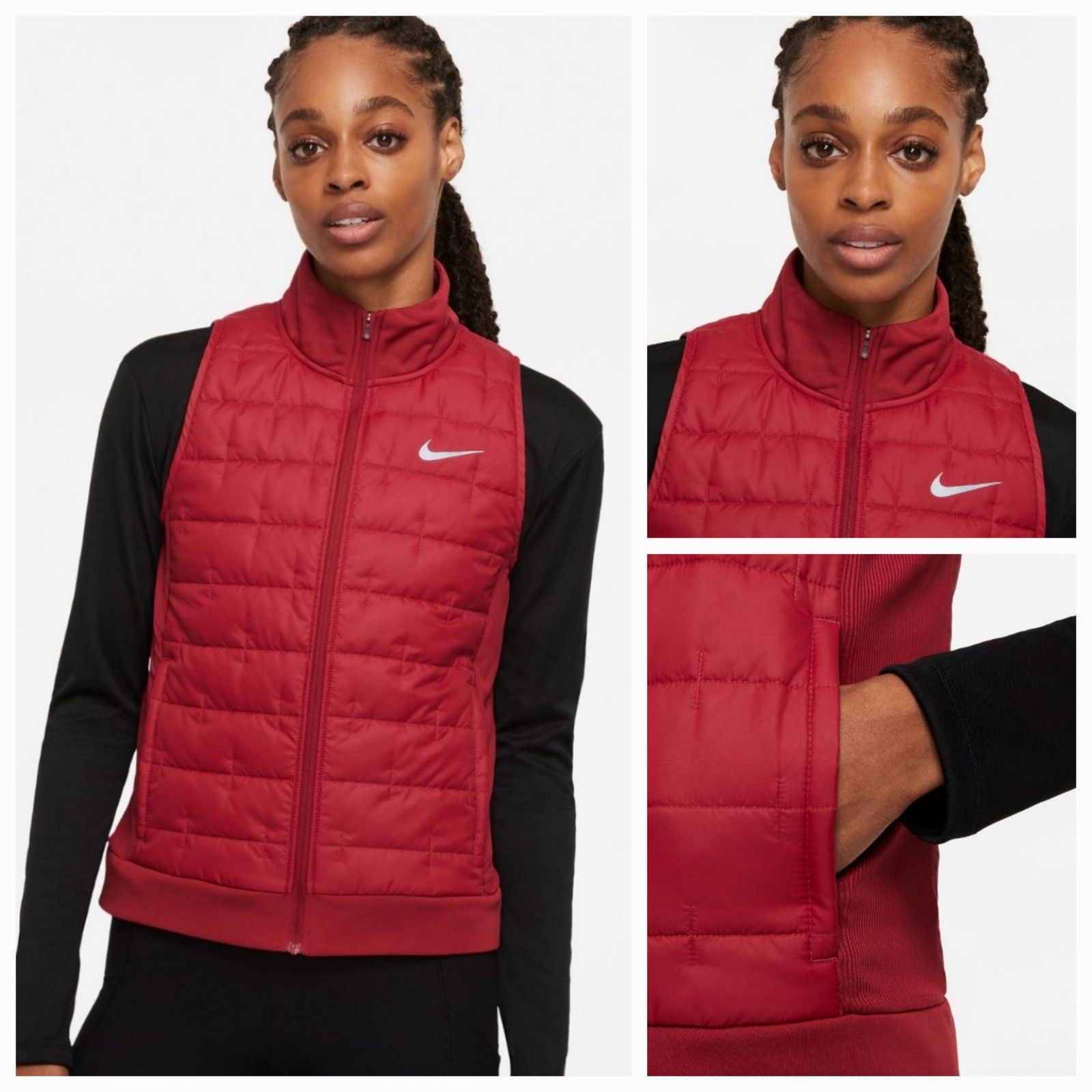 Wmns SMALL Nike Therma-FIT Synthetic Fill Running Vest