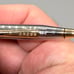Vintage Cross Century Classic Medalist Ballpoint Pen Chrome And 23kt Gold