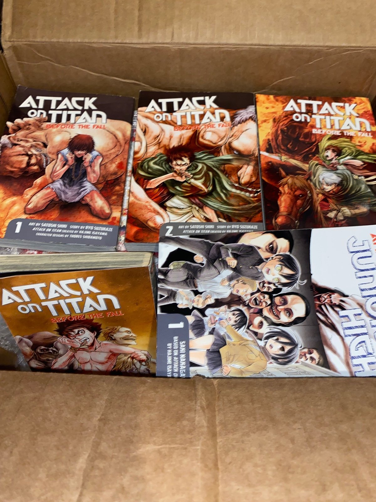 Attack on Titan Manga Lot