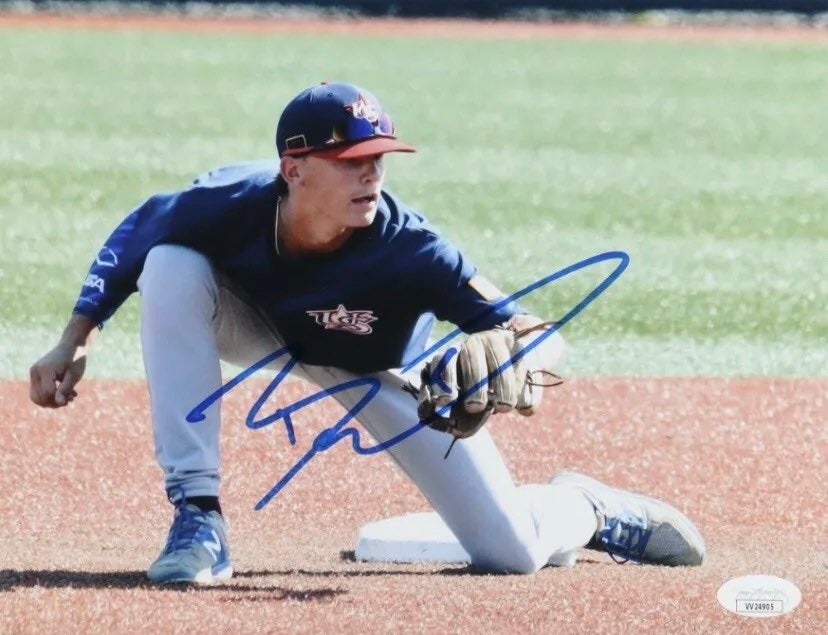 Bobby Witt Jr. Signed 8x10 Photo (JSA)