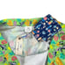 Peter Millar Hula Girl Print Mens 2XL Shorts Lined Swim Trunks Bright Green NWT