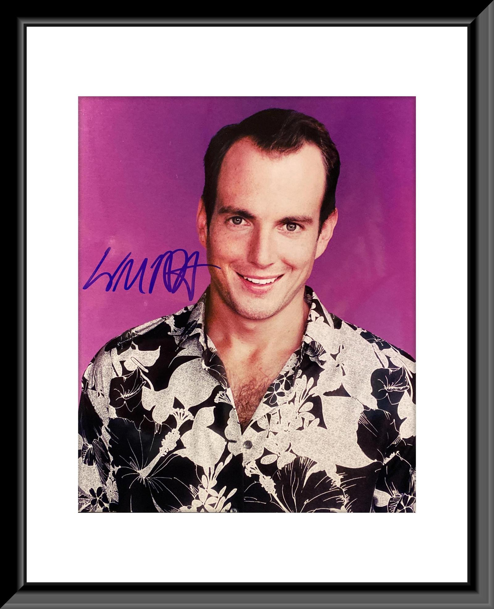Comedian Will Arnett signed photo