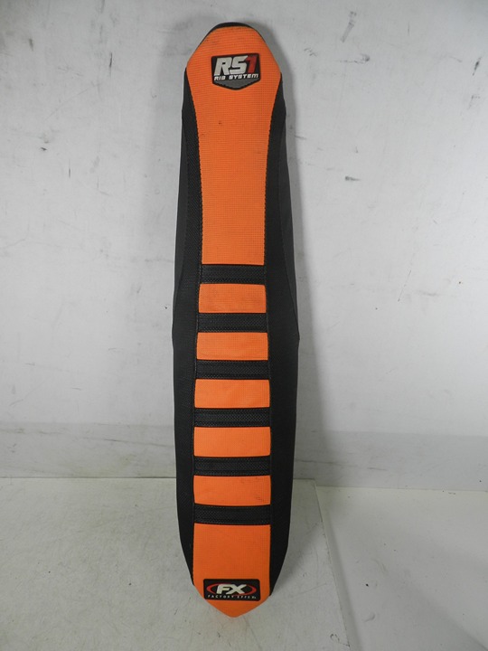 KTM OEM Motorcycle Dirt Bike Seat Part # 772.07.040.000 Orange & Black