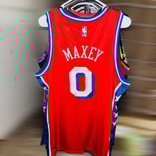 TYRESE MAXEY 76ERS JERSEY SIZE LARGE