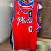 TYRESE MAXEY 76ERS JERSEY SIZE LARGE