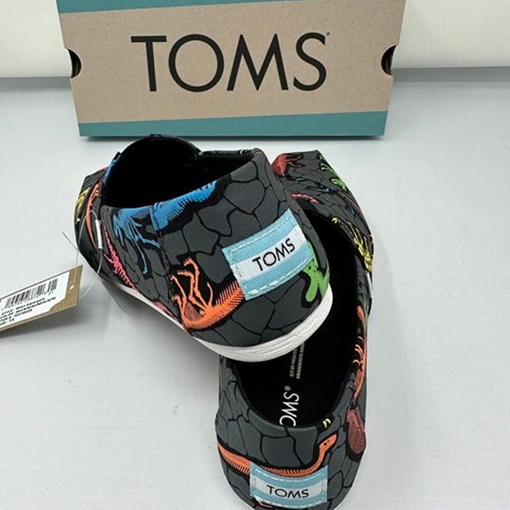 TOMS Alpargata Multi Dino Size 7.5