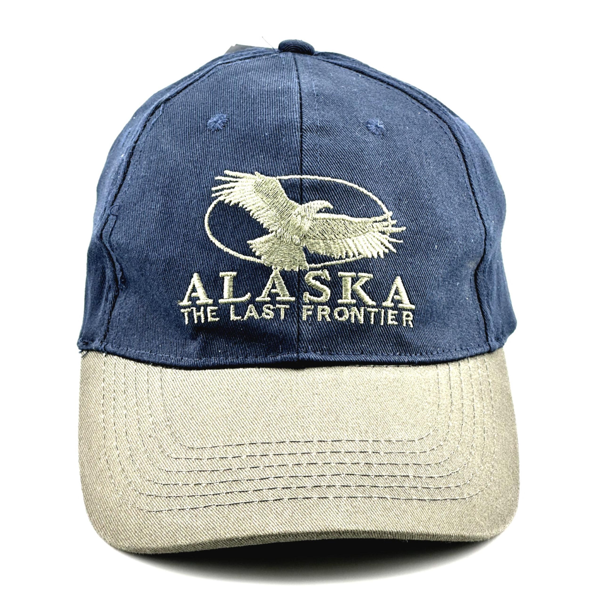 Adult ALASKA The Last Frontier CAP Blue Green - Flying Eagle - OSFM - Adjustable