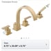 Delta tub faucet