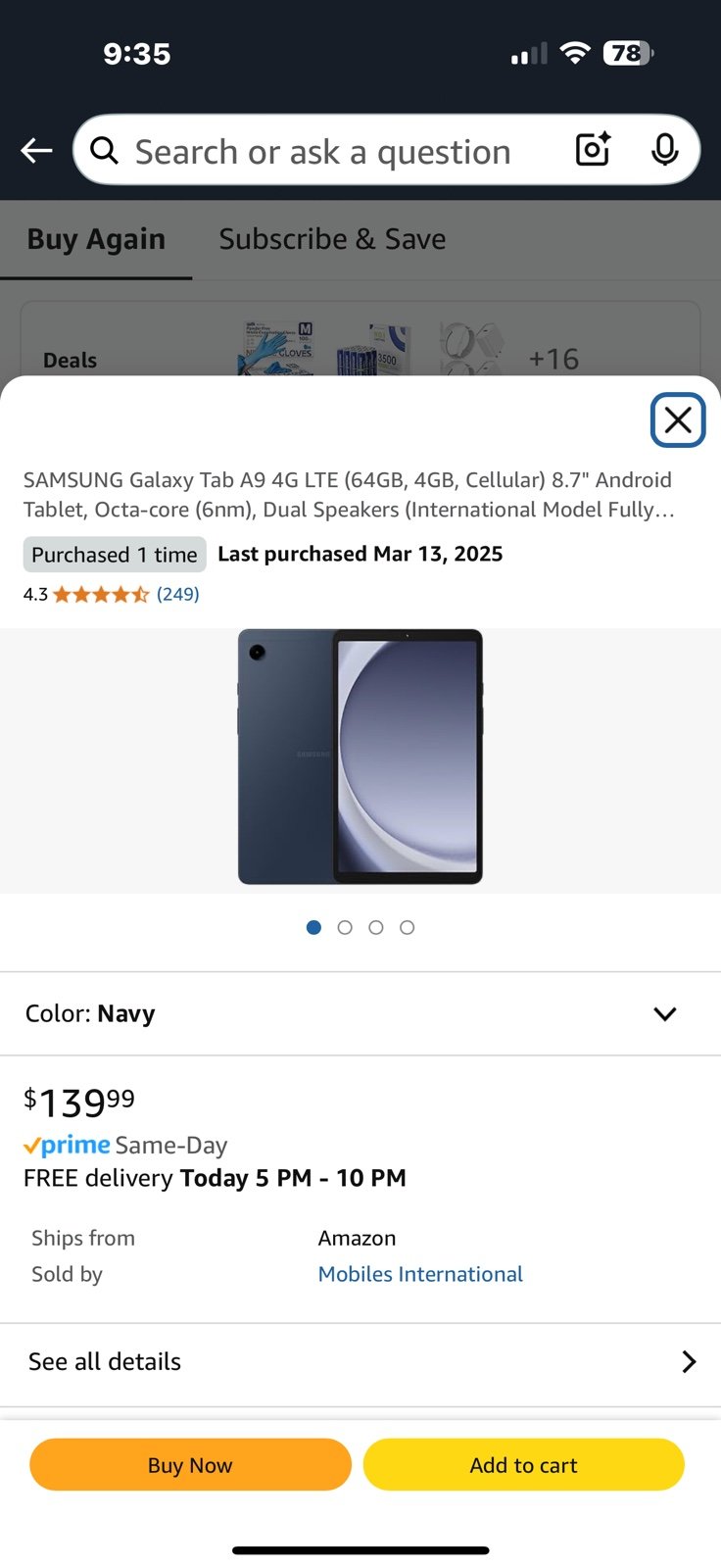 Samsung tablet BRAND NEW