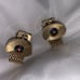 beautiful cufflinks Vintage mesh gold