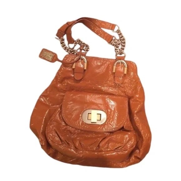 Badgley Mischka handbag, Burnt Orange