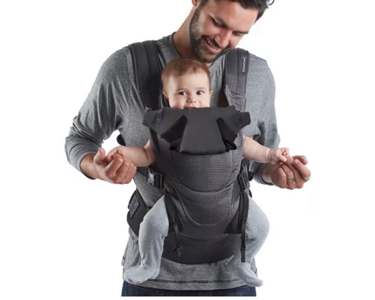 Contours love 3-in-1 Baby Carrier in Charcoal