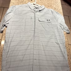 Under armour XXL fishing shirt grey