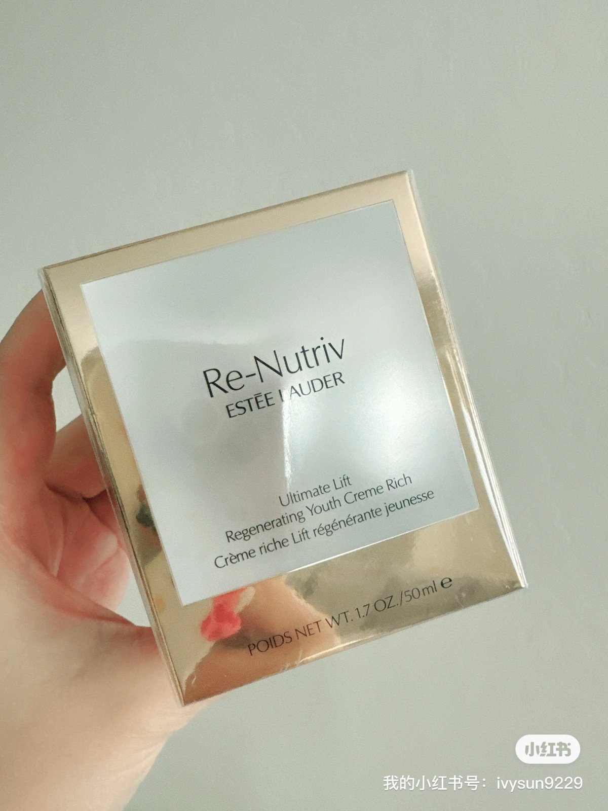 Estee Lauder Re-Nutriv Ultimate Lift Regenerating Moisturizer Youth Creme Rich