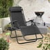 (SET OF 2) Zero Gravity Outdoor Folding Lounge Patio Chairs with Pillow Recliner