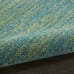 5' x 7' Classic Solid Contemporary Blue GreenArea Rug-J3SD