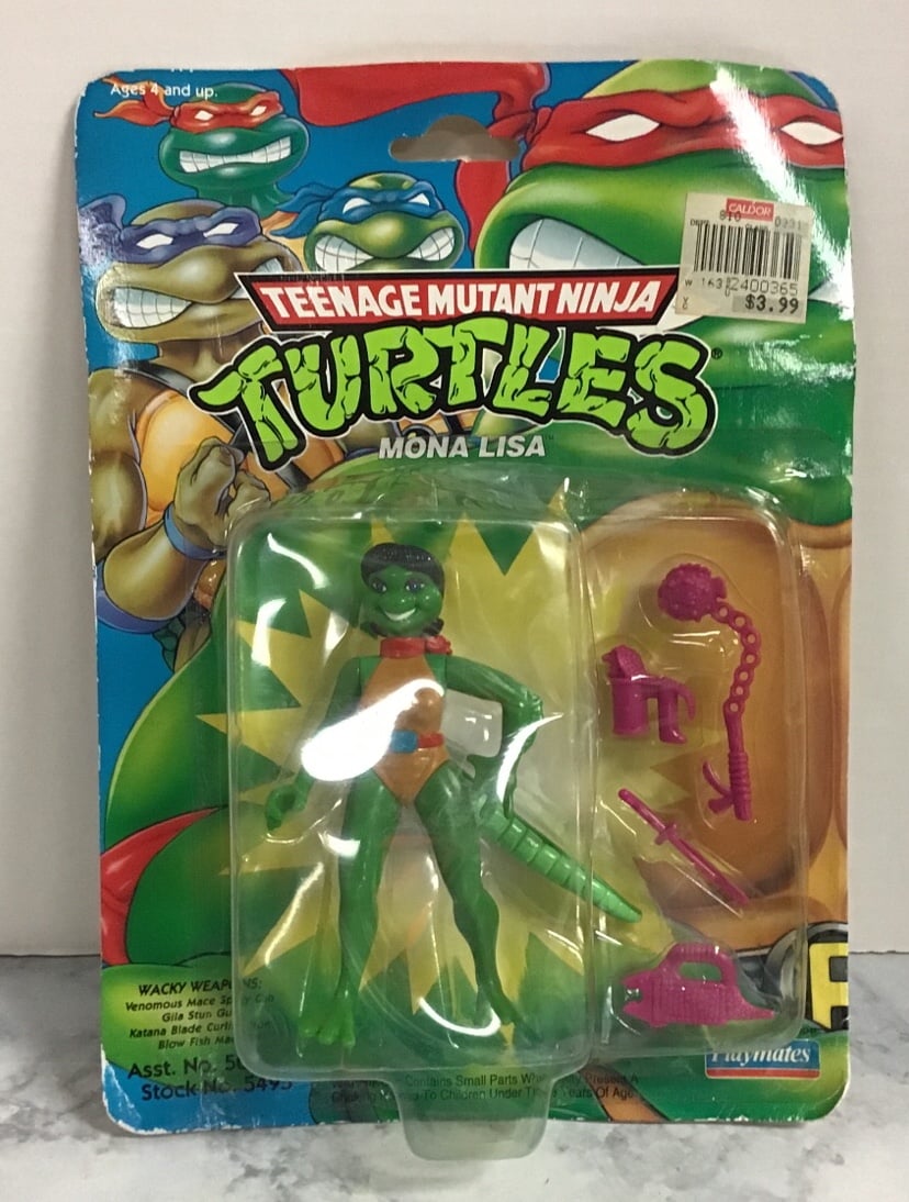 1992 Teenage Mutant Ninja Turtles - Mona Lisa