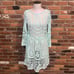 Free People Jen's Pirate Booty Mint Green Crochet Bikini Coverup Dress XS