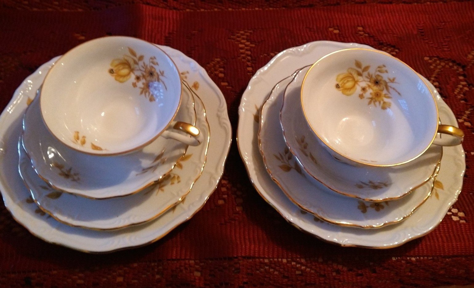 Vintage Tea Set For Two