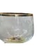 7 Roemer Amber Brown Beehive Etched Grapes Gold Trim Wine Glasses Vintage