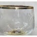 7 Roemer Amber Brown Beehive Etched Grapes Gold Trim Wine Glasses Vintage