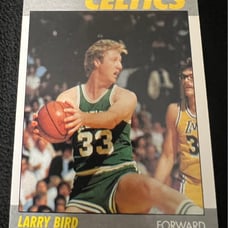Larry Bird 1987 Fleer Basketball SHARP! MINT! HOF! PSA 9/8? Celtics