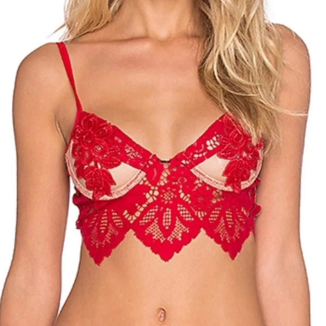 For Love & Lemons Skivvies Ruby Bralette Bra