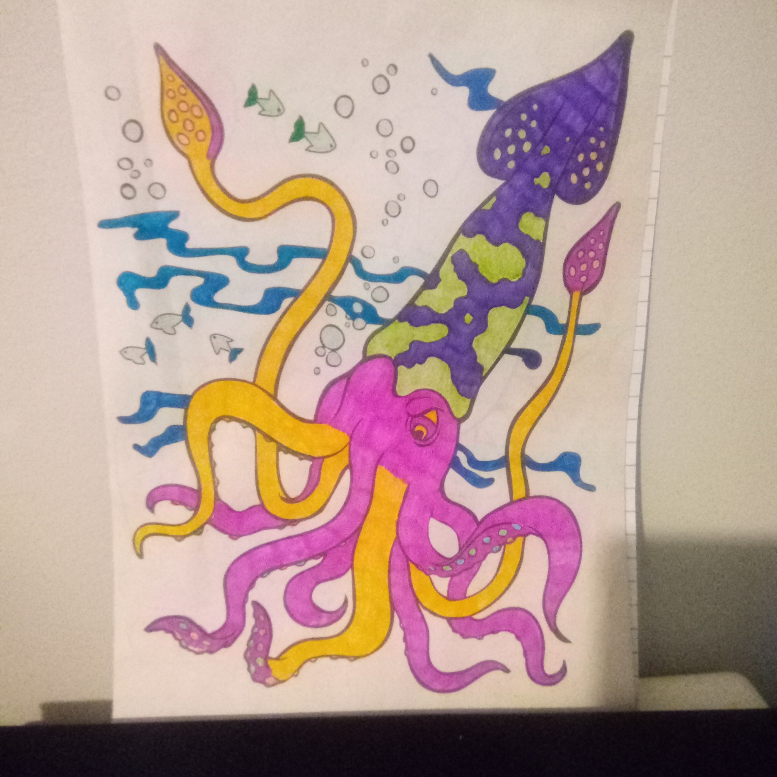 Hand colored picture
