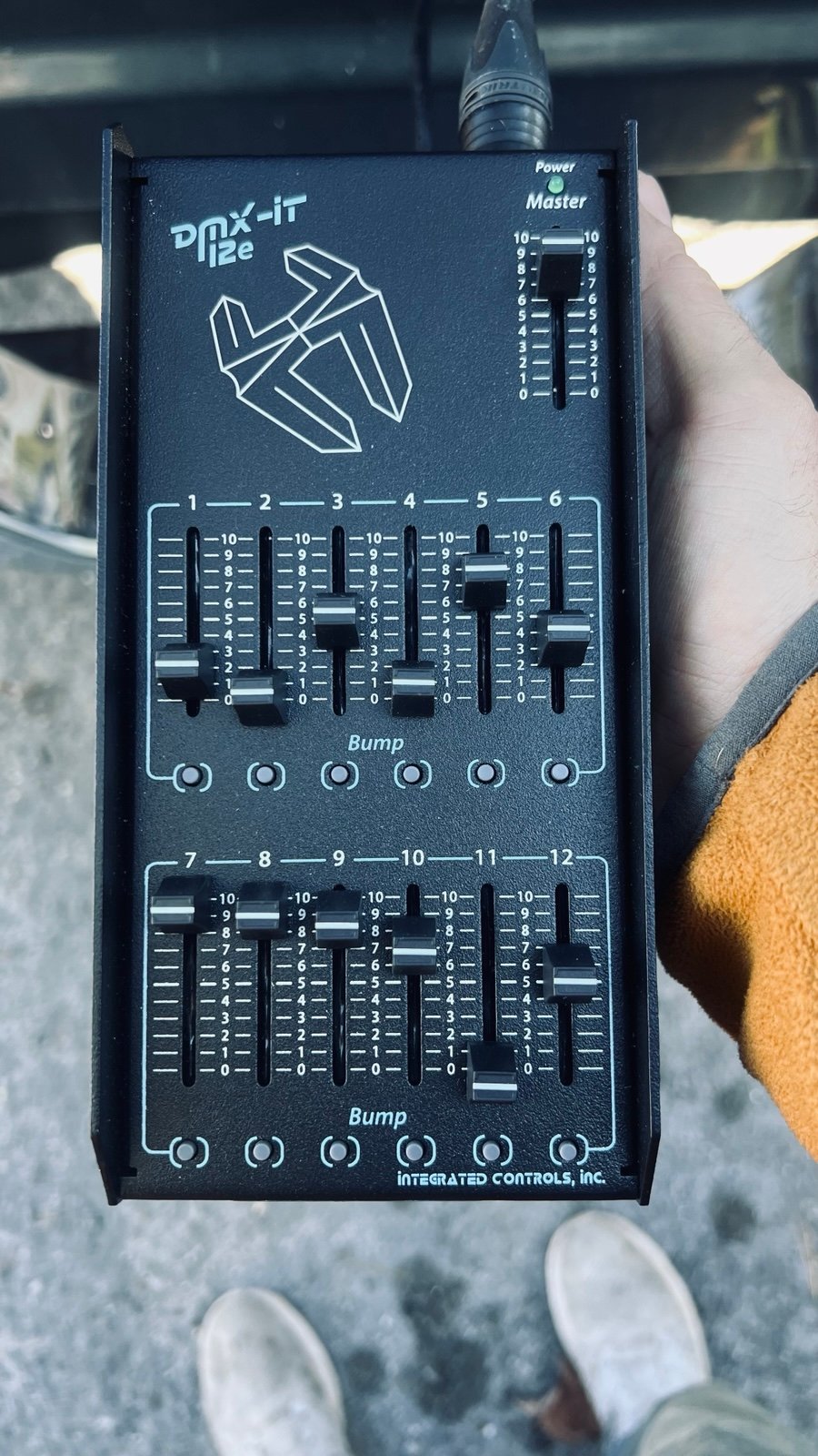 NEW! DMX-IT-12ew lights mixer with cable & WiFi capable