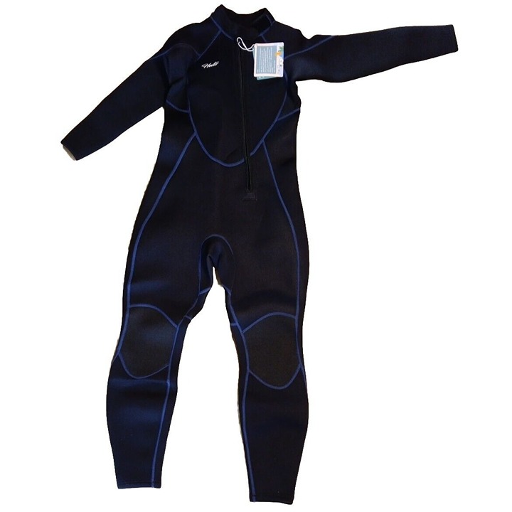 NWT Hevto Women Size S S2 Diving Surfing Full Wetsuit 3/2mm Neoprene Suit Sleeve
