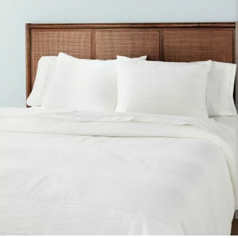 Slub Center Stripe Comforter Set - Hearth & Hand with Magnolia  (Full/Queen)