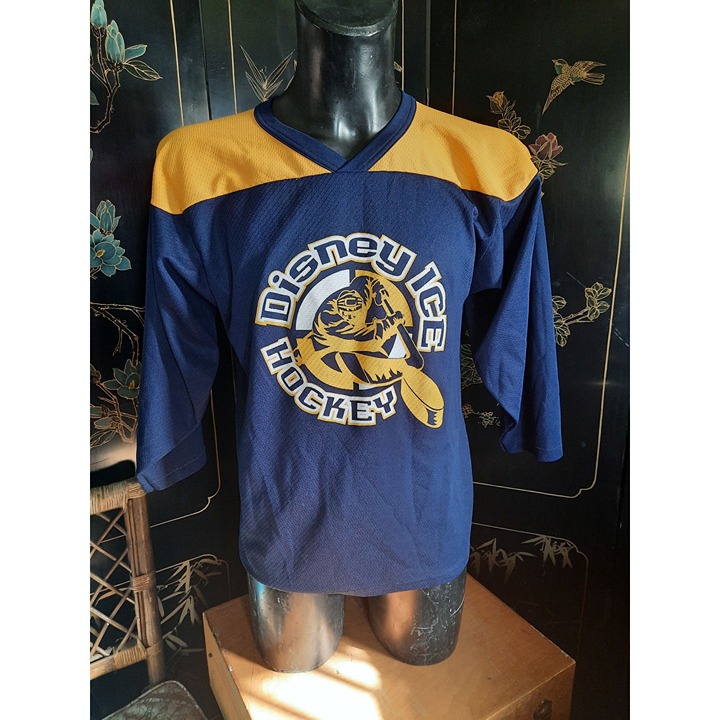 Vintage 1980s Disney Ice Hockey Jersey Mens S No 5 CCM