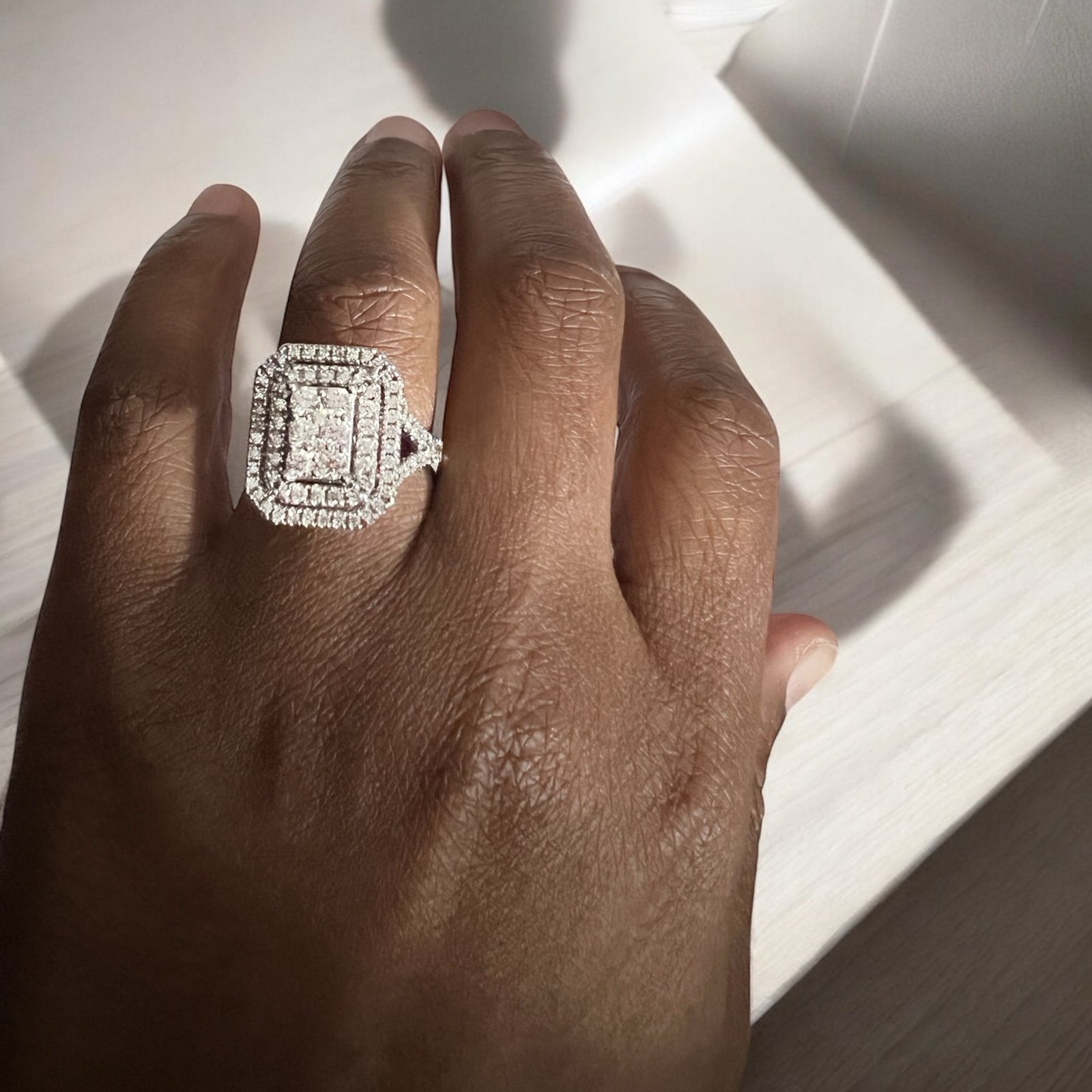 10k diamond ring (by Nicole)
