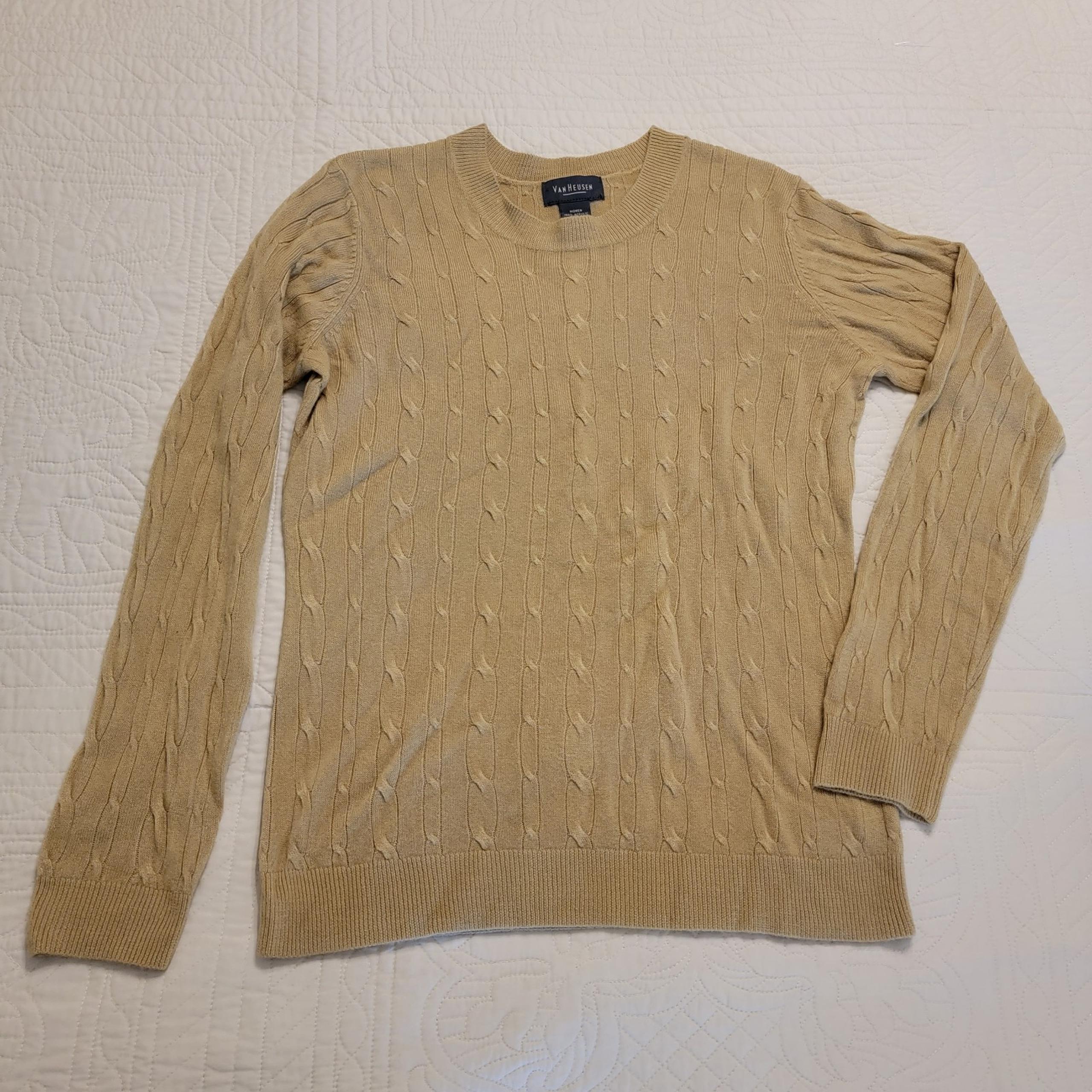 Van Heusen Women's Crew Neck Sweater Sz M