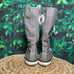 Converse ctas knee high lace grey sneakers